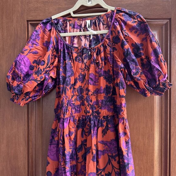 The Somerset Maxi Dress: Puff-Sleeve Edition Cottagecore Floral - Picture 6 of 6